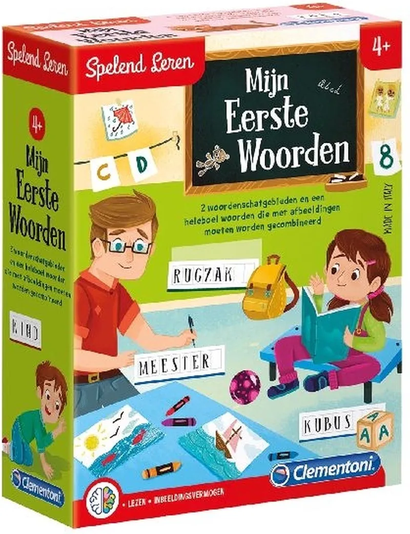 Spelend Leren Mijn Eerste Woordjes Educatief spel von Clementoni in 2003932 – Produktfoto