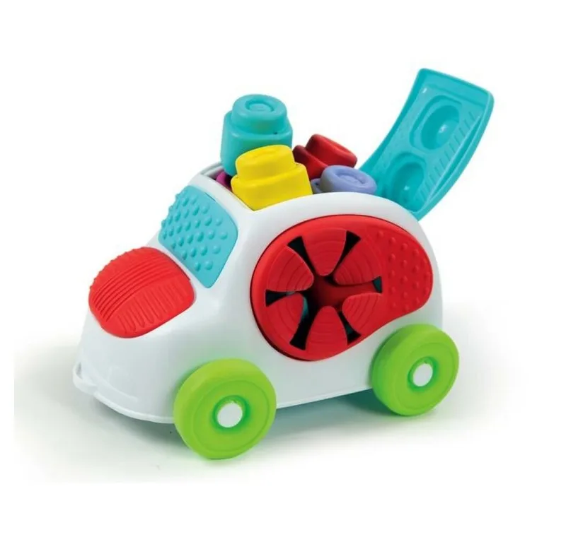 Spiel Clementoni 17315 - Clemmy-Bausteine im sensorischen Auto von Clementoni – Produktfoto 1 von 3