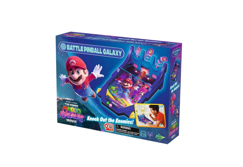 Super Mario™ Galaxy Movie Battle Pinball von EPOCH Games – Produktfoto 5 von 5