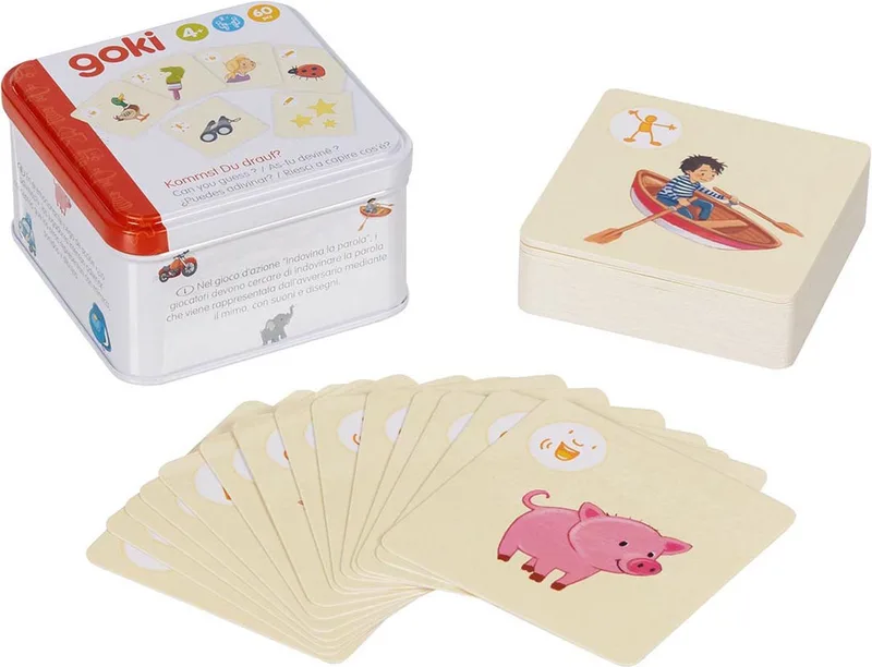 Kinderspel Raad het Motief - Creatief Kaartspel voor Kinderen. by Goki – product photo