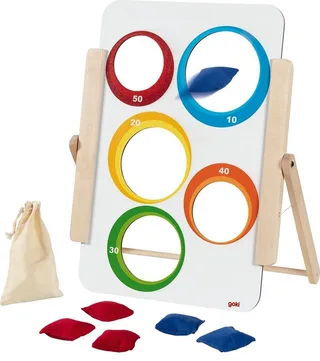 Spiel Zielwurfspiel für Klein und Groß, beidseitig bespielbar, Familienspiel, zwei Schwierigkeitsstufen by Goki in Multicolour – product photo 2 of 2