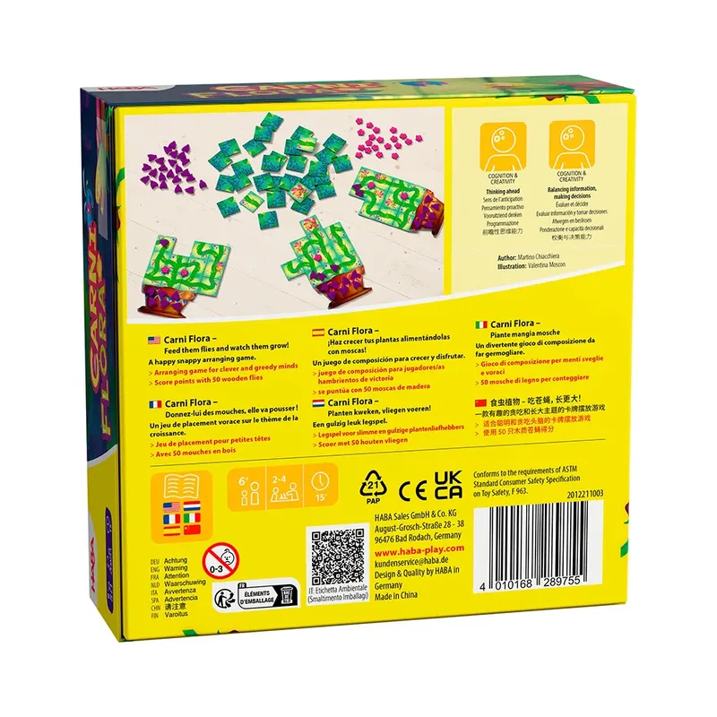 Jeu De Société Carni Flora de HABA en Multicolore – photo du produit 2 sur 6