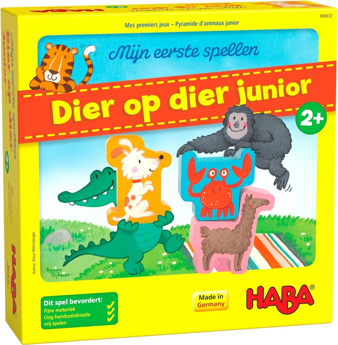 Bordspel Mijn Eerste Spellen – Dier Op Dier Junior (fr) fra HABA – produktbillede