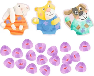 educatief spel Mijn Eerste Spellen - Mine or Yours? kleurrijk karton. van HABA in Meerkleurig – productfoto 4 van 4