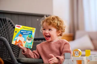 educatief spel Mijn Eerste Spellen - Mine or Yours? kleurrijk karton. van HABA in Meerkleurig – productfoto 3 van 4