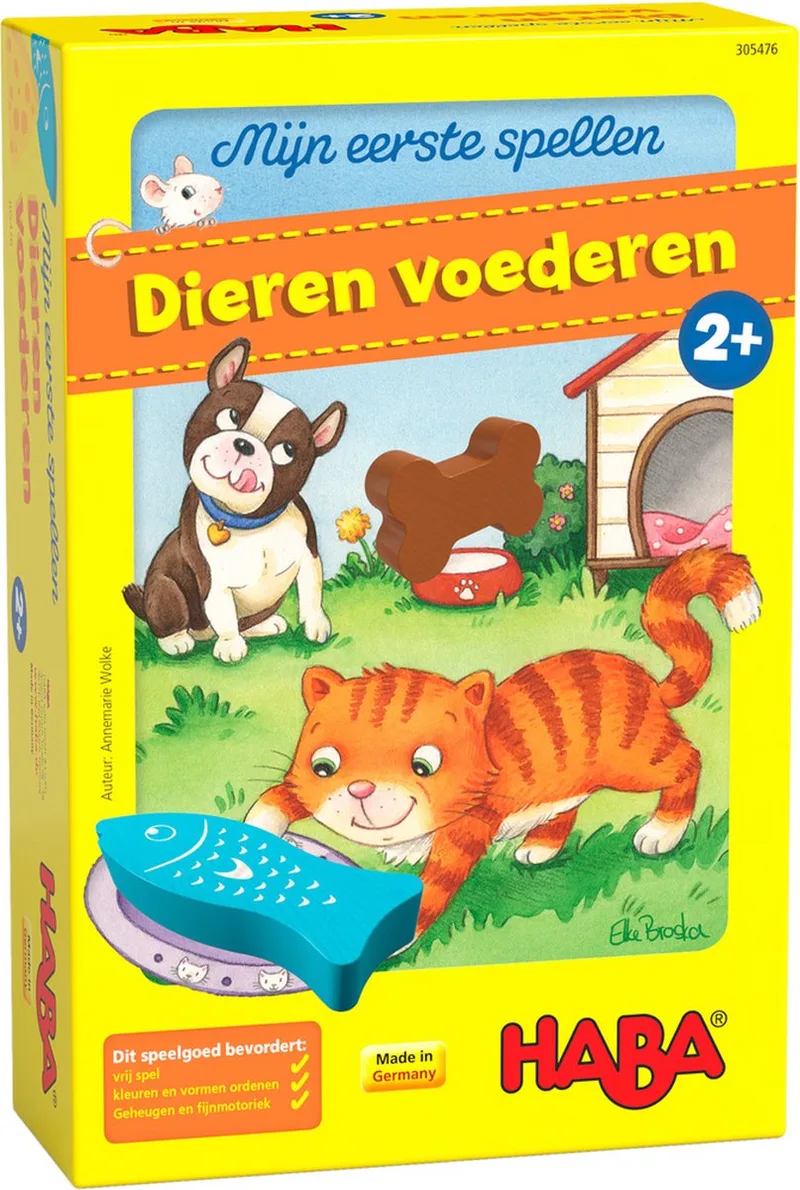 Haba Mijn Eerste Spellen Dieren Voederen by HABA – product photo