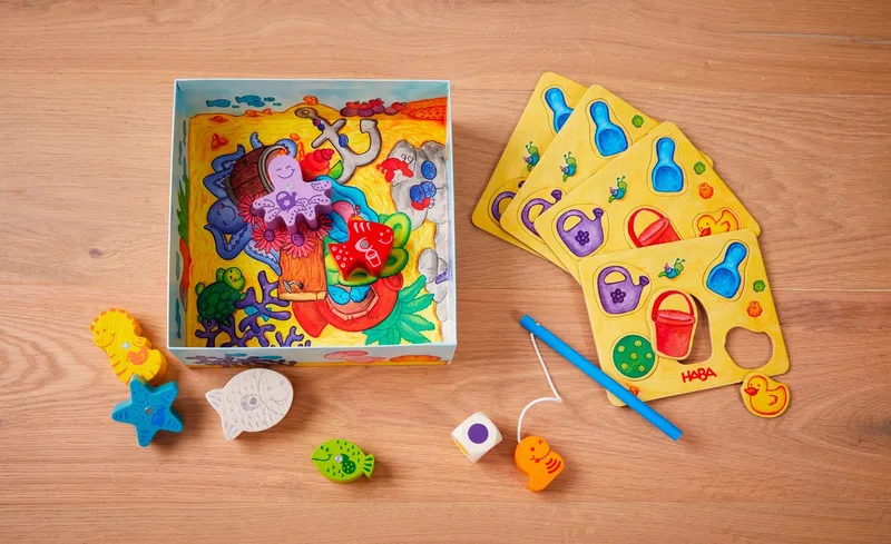 Hengelspel Meine Ersten Spiele- Fische Angeln (du) van HABA – productfoto 2 van 5