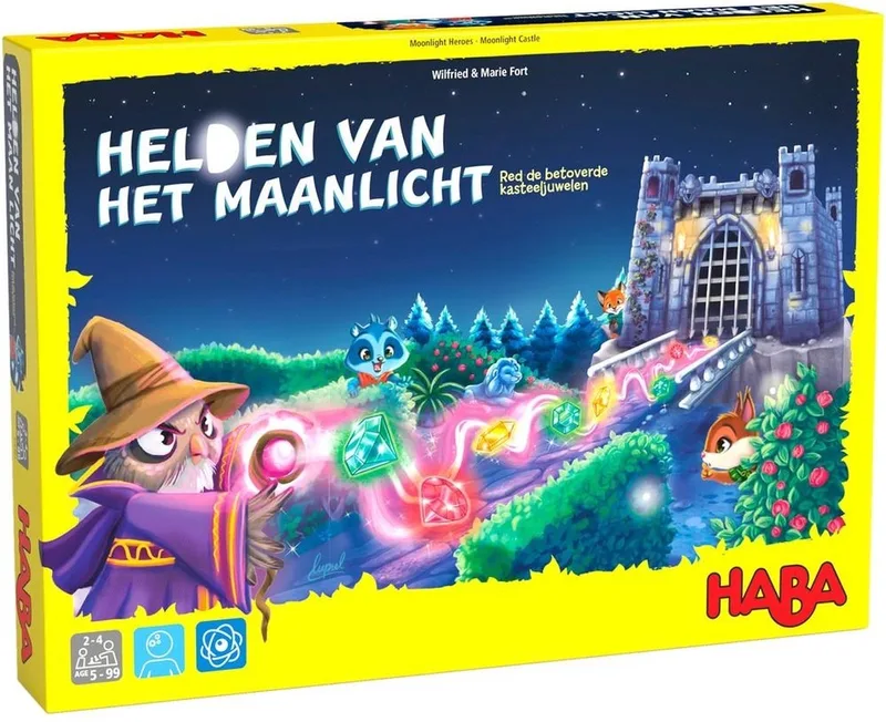 Kinderspellen Helden Van Het Maanlicht 37 Cm 107-delig by HABA – product photo