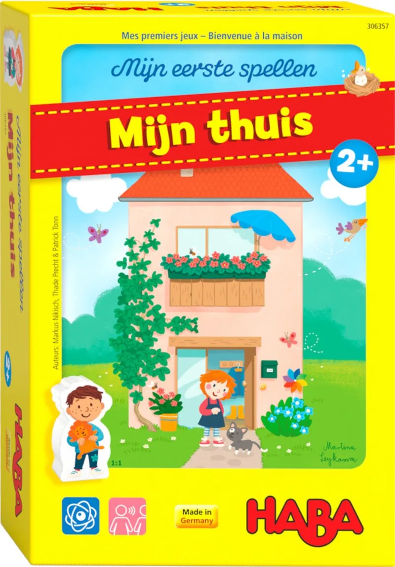 Kinderspellen Mijn Thuis Junior 45-delig (nl) van HABA – productfoto