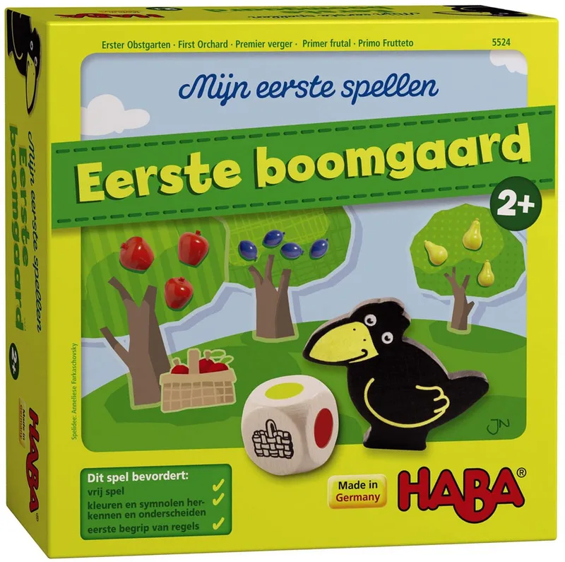 Mijn Eerste Spellen - Eerste Boomgaard by HABA – product photo