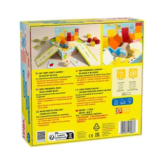 Mijn eerste spellen - Steen op steen - 2+ de HABA en Multicolore – photo du produit 2 sur 6