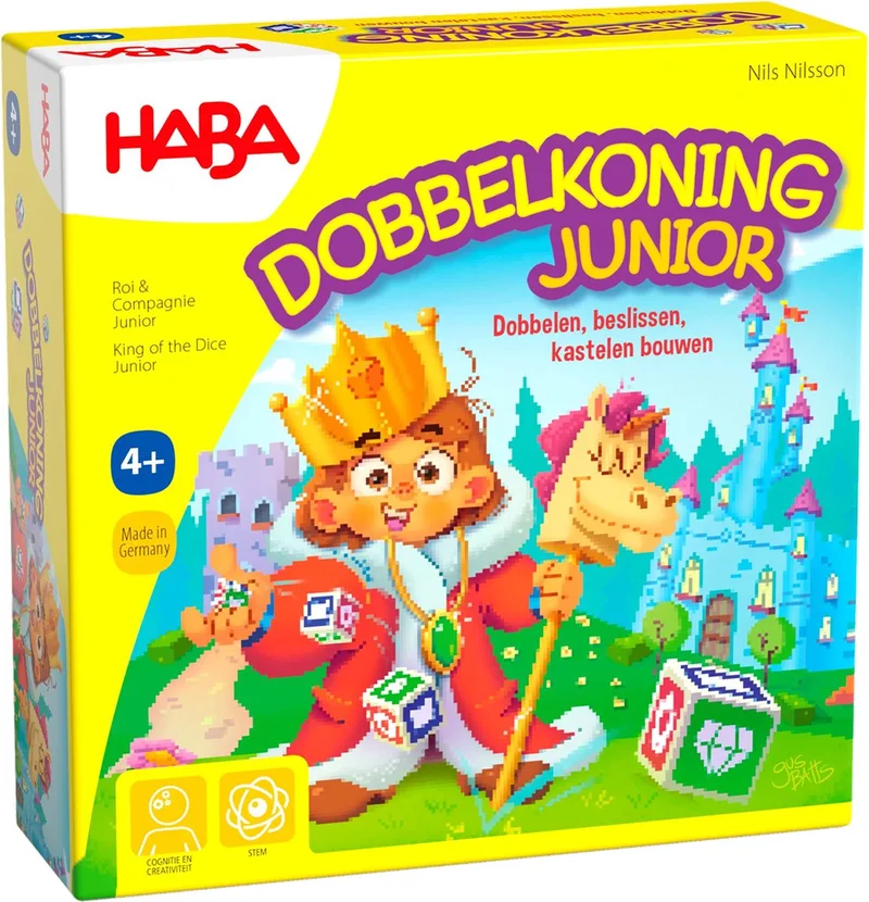Spel - Dobbelkoning - Junior - 4+ van HABA – productfoto