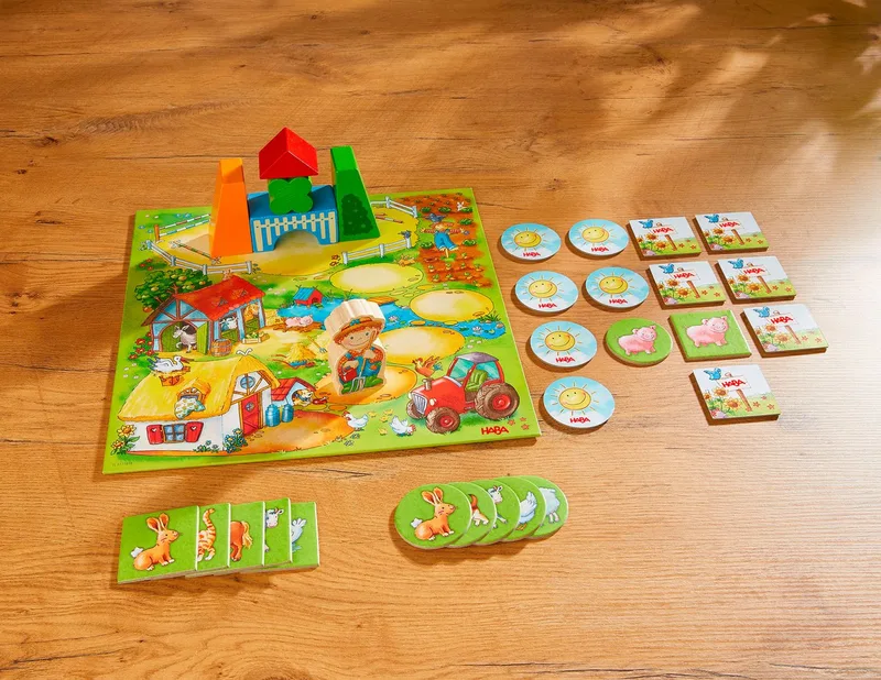 Spel - Spellenverzameling - Boerderij - Incl. Nederlandse handleiding - 2+ från HABA – produktbild 2 av 5