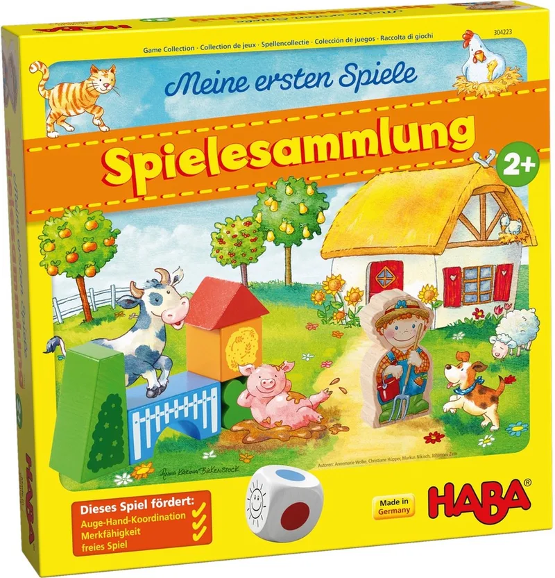 Spel - Spellenverzameling - Boerderij - Incl. Nederlandse handleiding - 2+ från HABA – produktbild 1 av 5