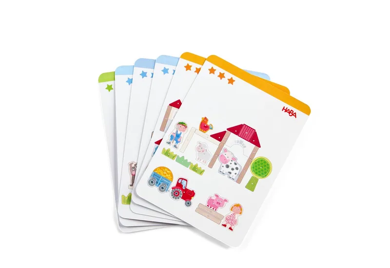 Hammer-Nagel Bauernhof de HABA en Multicolore – photo du produit 2 sur 5