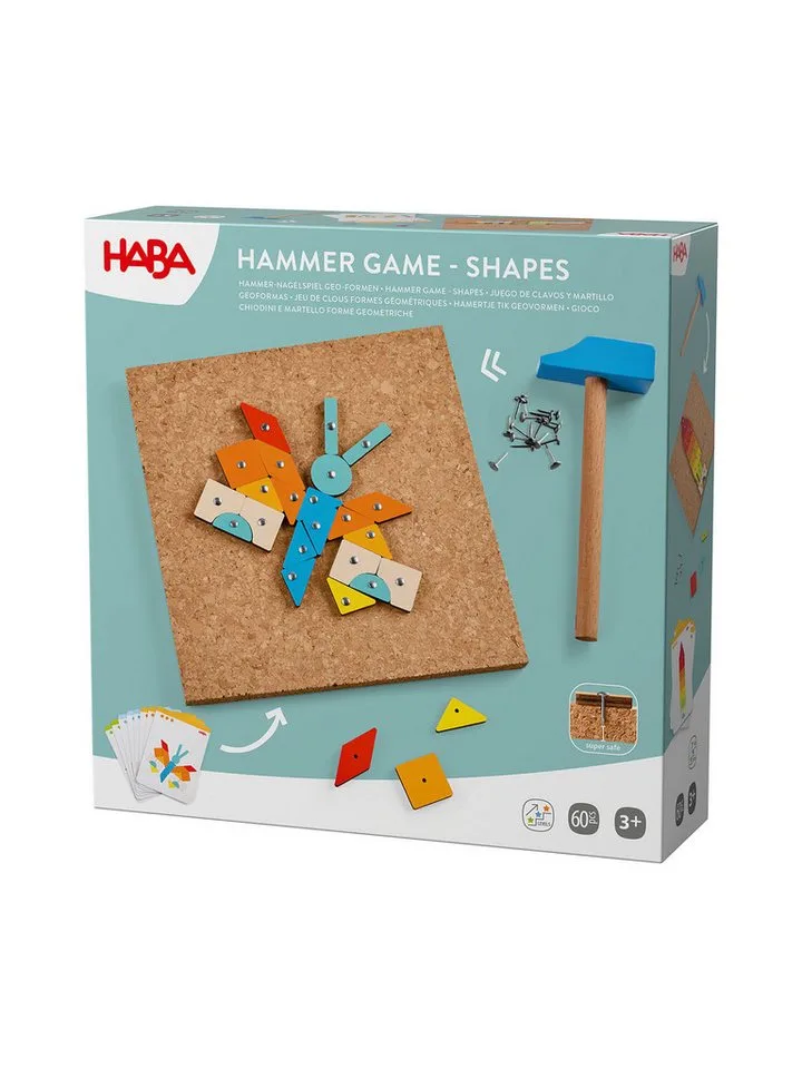 Hammer-Nagelspiel van HABA in Groen – productfoto