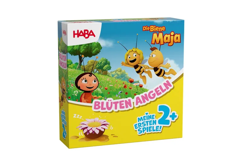 Spiel Meine ersten Spiele – Biene Maja - Blüten angeln, Kinderspiel, Made in Germany van HABA in Meerkleurig – productfoto 1 van 4
