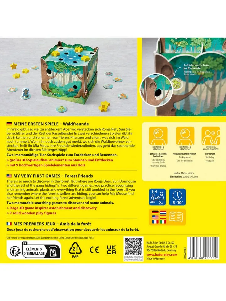 Spiel Meine ersten Spiele by HABA in Blue – product photo 2 of 2