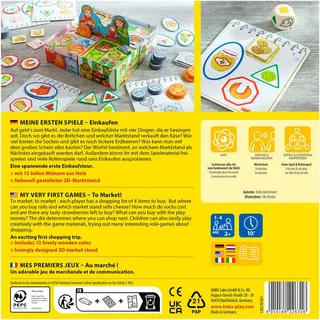 Spiel Meine ersten Spiele - Einkaufen, Würfelspiel, Made in Germany by HABA in Multicolour – product photo 5 of 5