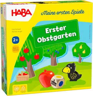 Spiel Meine ersten Spiele - Erster Obstgarten, Würfelspiel, Made in Germany från HABA i Flerfärgad – produktbild 1 av 4