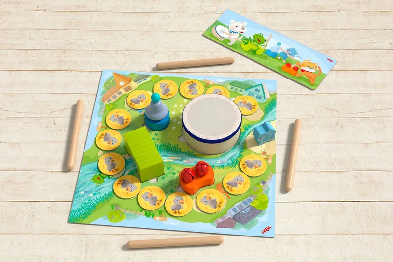 !!! Spiel - Meine ersten Spiele - Klang-Spielesammlung (DE = F 1307105003 - NL 1307105005) (DE/E/F/NL/IT/ES). från HABA i Flerfärgad – produktbild 5 av 5