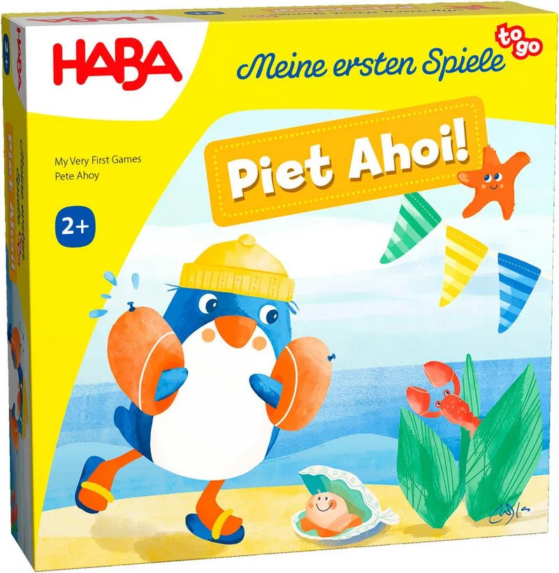 Spiel Meine ersten Spiele - Piet ahoi, Kleinkindspiel van HABA in Meerkleurig – productfoto 1 van 4