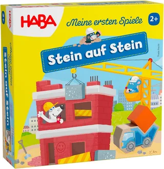Spiel Meine ersten Spiele - Stein auf Stein, Kleinkindspiel van HABA in Meerkleurig – productfoto 1 van 5