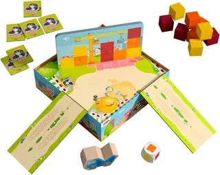 Spiel Meine ersten Spiele - Stein auf Stein, Kleinkindspiel van HABA in Meerkleurig – productfoto 3 van 5