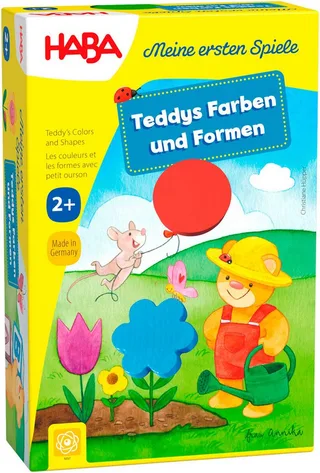 Spiel Meine ersten Spiele - Teddys Farben und Formen, Made in Germany by HABA in Multicolour – product photo 1 of 4