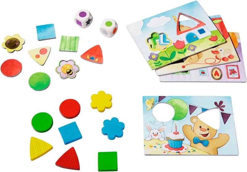Spiel Meine ersten Spiele - Teddys Farben und Formen, Made in Germany by HABA in Multicolour – product photo 3 of 4