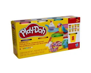 Hasbro Play-doh Pack De 8 Couleurs Arc-en-ciel 85g van Hasbro Gaming – productfoto 2 van 3
