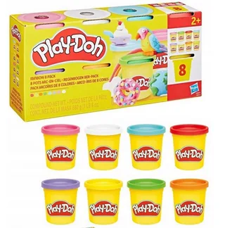 Hasbro Play-doh Pack De 8 Couleurs Arc-en-ciel 85g van Hasbro Gaming – productfoto 1 van 3