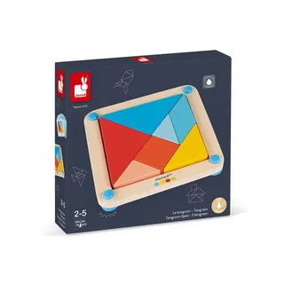 Jouet éducatif Essentiel Tangram de Janod en Multicolore – photo du produit 2 sur 6
