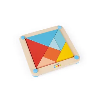 Jouet éducatif Essentiel Tangram de Janod en Multicolore – photo du produit 5 sur 6