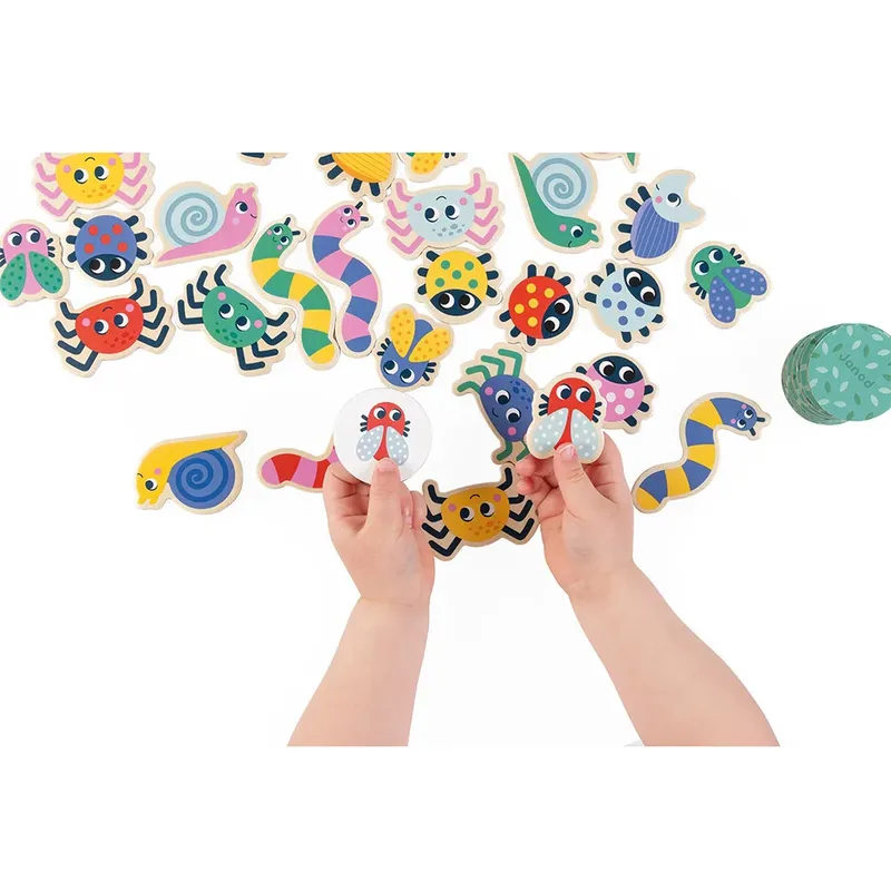Développement De L´enfant Cherche & Trouve Le Jardin de Janod en Multicolore – photo du produit 6 sur 6