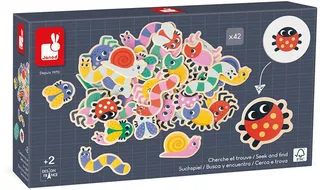 Développement De L´enfant Cherche & Trouve Le Jardin de Janod en Multicolore – photo du produit 1 sur 6