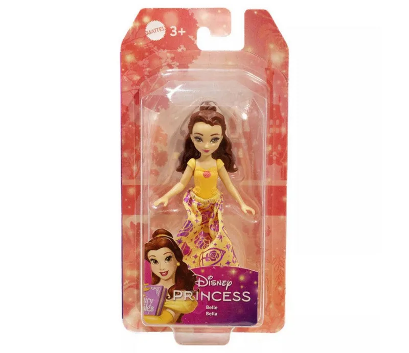 Spiel Belle - Disney Prinzessin Puppe mit Glitzerkleid de Mattel Games – photo du produit