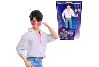 Spiel KPop Demon Hunters Core Puppe Jinu – Modepuppe 11 Gelenke från Mattel Games – produktbild 5 av 5