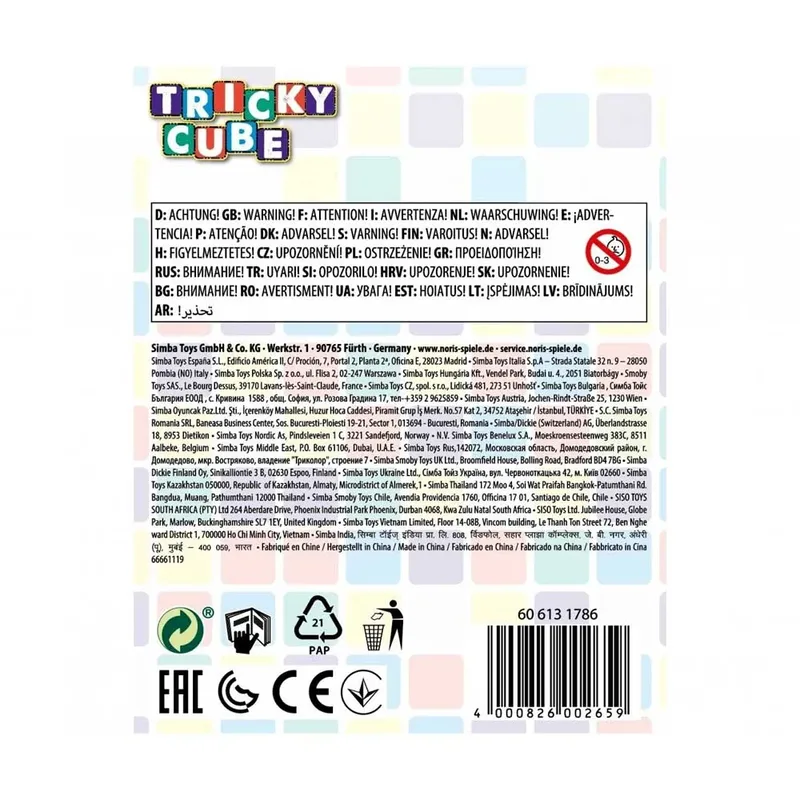 Tricky Cube de Noris – photo du produit 2 sur 2