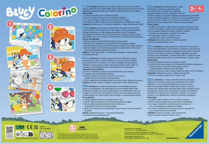 Bluey Colorino by Ravensburger in Multicolour – product photo 2 of 3