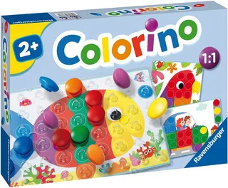 Colorino | Kleurenleerspel met Steekmozaïek | Vanaf 2 Jaar van Ravensburger in Meerkleurig – productfoto 2 van 2