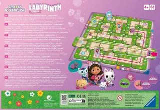 Gabby's Dollhouse Junior Labyrinth - Kinderspel de Ravensburger – photo du produit 4 sur 4