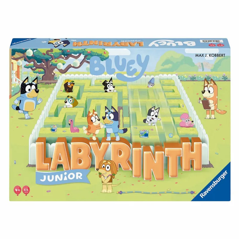 Jeu De Société Bluey Junior Labyrinth de Ravensburger – photo du produit 1 sur 4