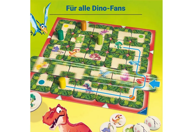 Junior Labyrinth Dino van Ravensburger – productfoto 3 van 5