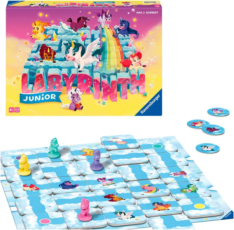 Junior Labyrinth Unicorn - Bordspel - 2-4 Spelers by Ravensburger – product photo 5 of 5