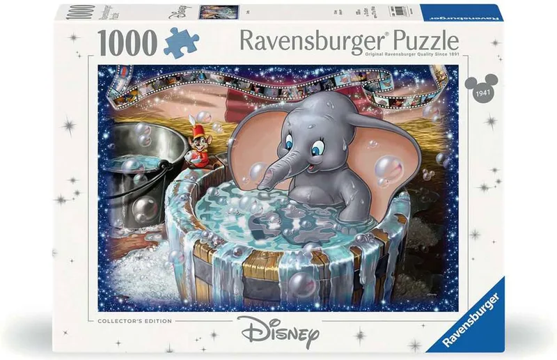 Jigsaw Puzzle Disney Dumbo 1000 pcs 2D Puzzles von Ravensburger in Mehrfarbig – Produktfoto