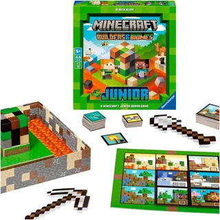 Minecraft Builder & Biomes Junior - Bordspel - Vanaf 7 Jaar de Ravensburger – photo du produit 5 sur 5