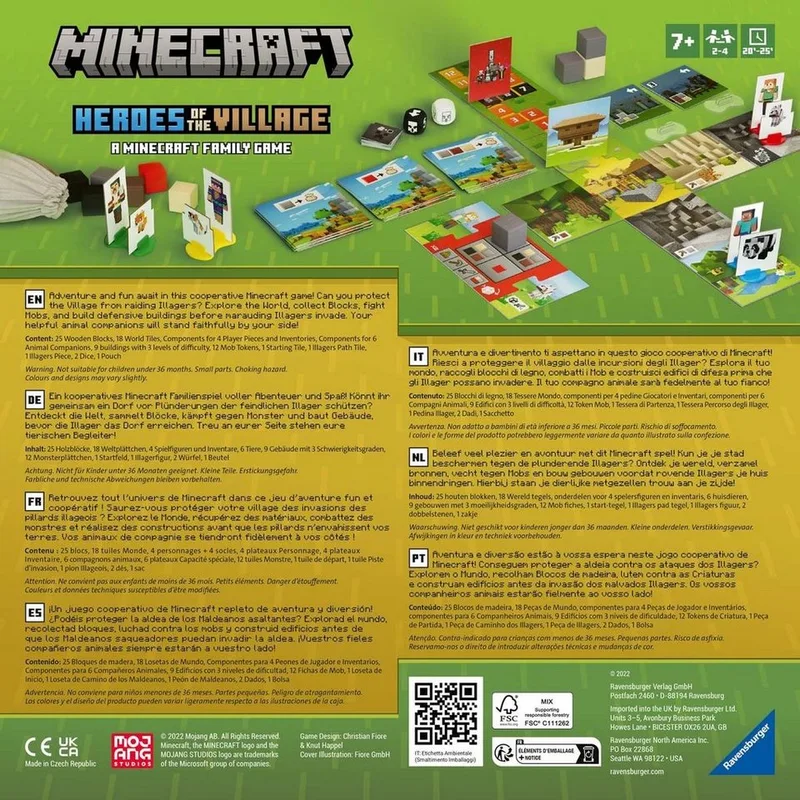 Minecraft junior: Heroes of the village by Ravensburger – product photo 4 of 4