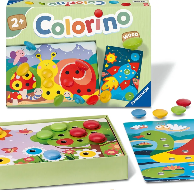 My Wooden Colorino - Educatief Spel - Vanaf 2 Jaar by Ravensburger in Multicolour – product photo 1 of 4