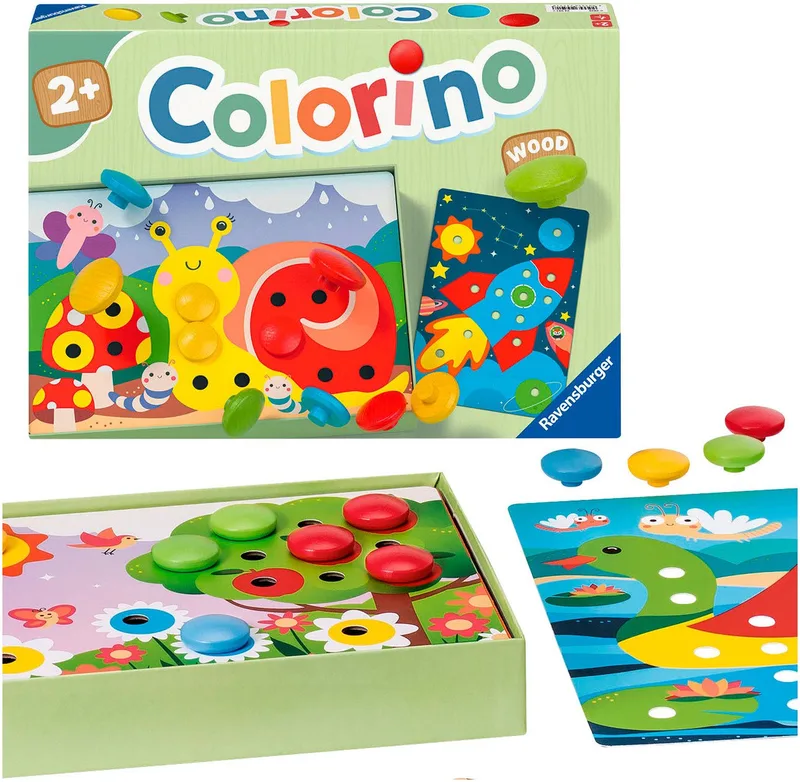 My Wooden Colorino - Educatief Spel - Vanaf 2 Jaar by Ravensburger in Multicolour – product photo 2 of 4